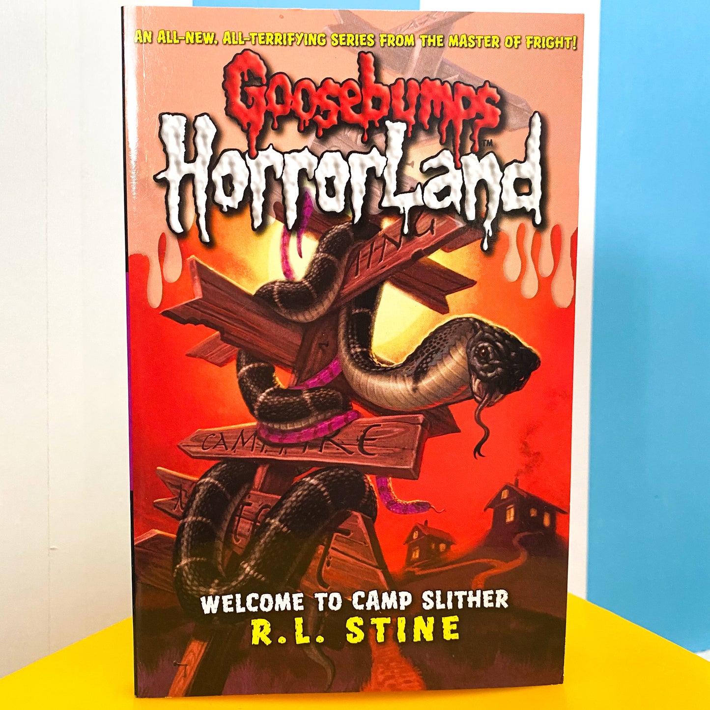 Goosebumps Horror Land Welcome To Camp Slither Chapter Book