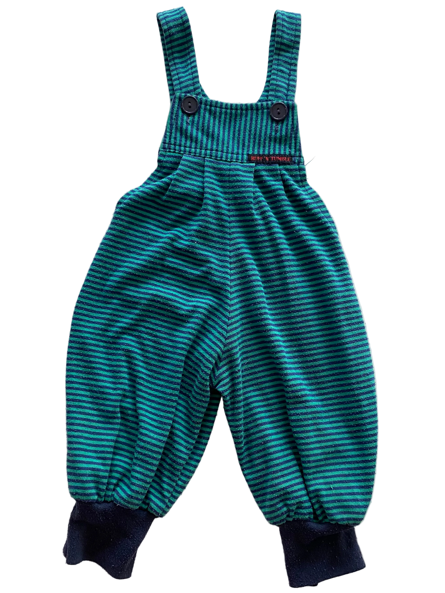 Vintage Ruff N Tumble Overalls - Size 1