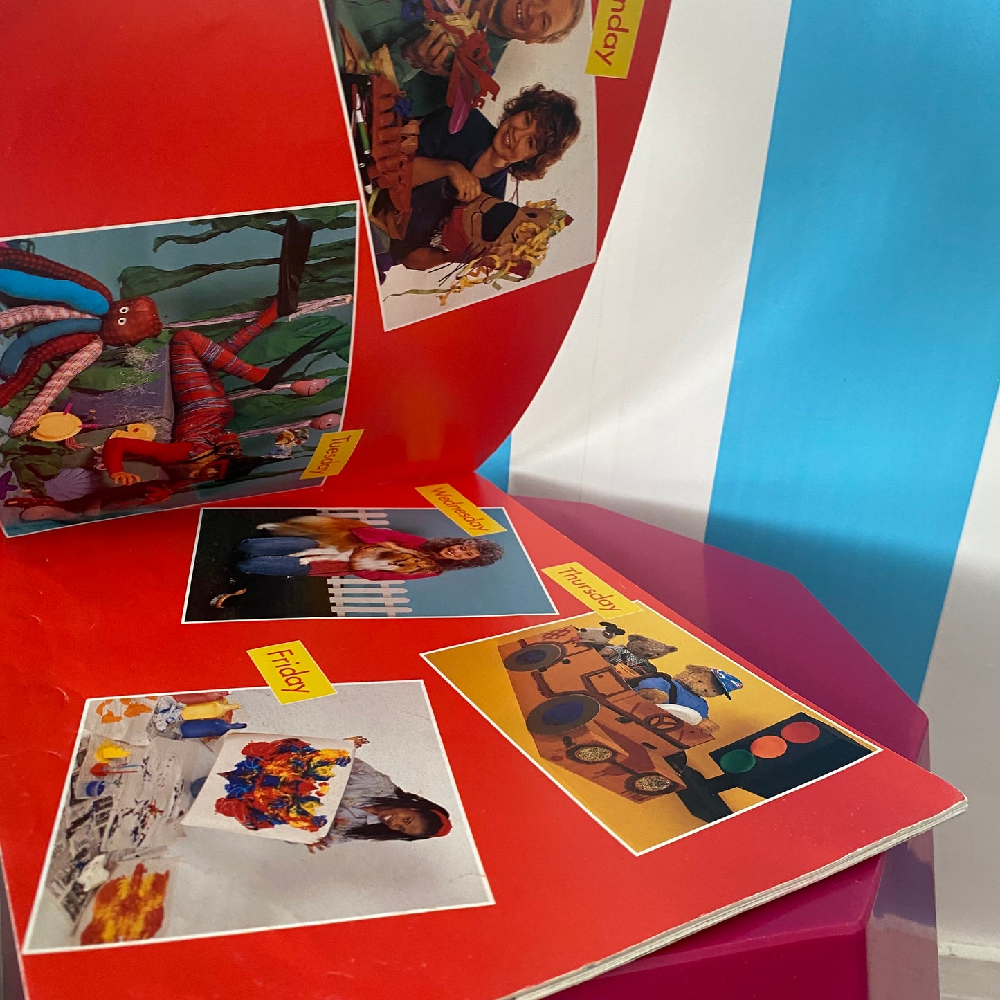 Vintage ABC Play School The Red Book