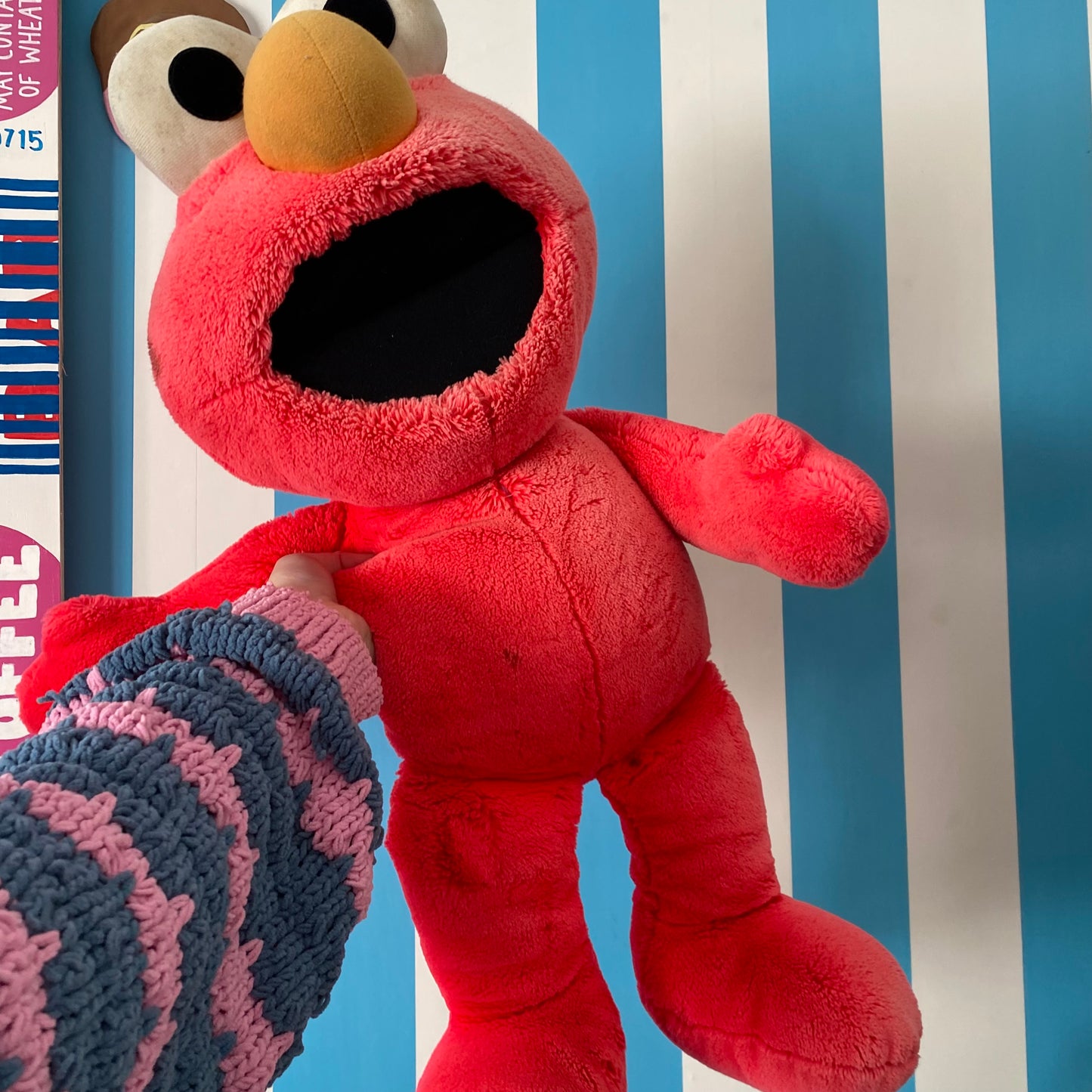 Giant Sesame Street Elmo Plush