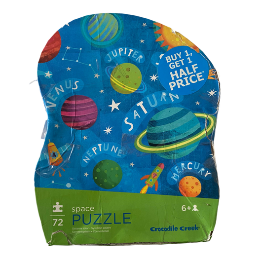 Crocodile Creek Space 72 Piece Puzzle
