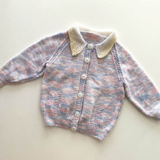 Handmade Knit Cardigan - Size 1