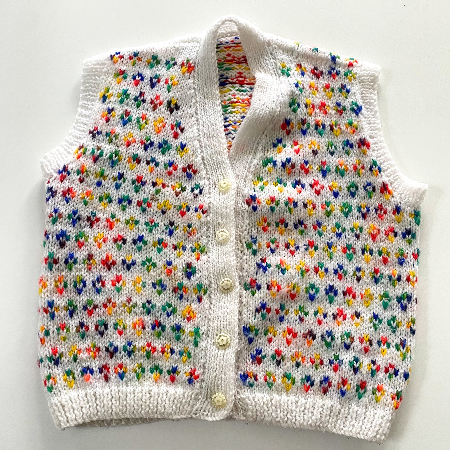 Handmade Knit Vest - Size 3-6Y