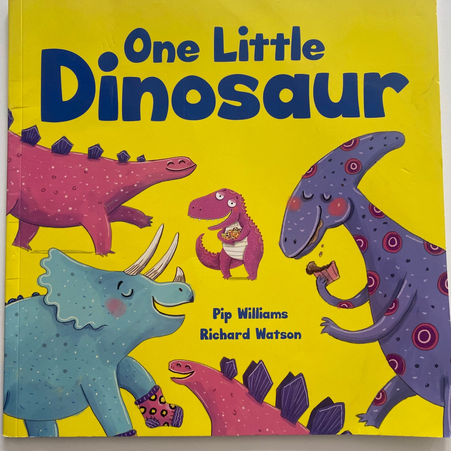 One Little Dinosaur Book