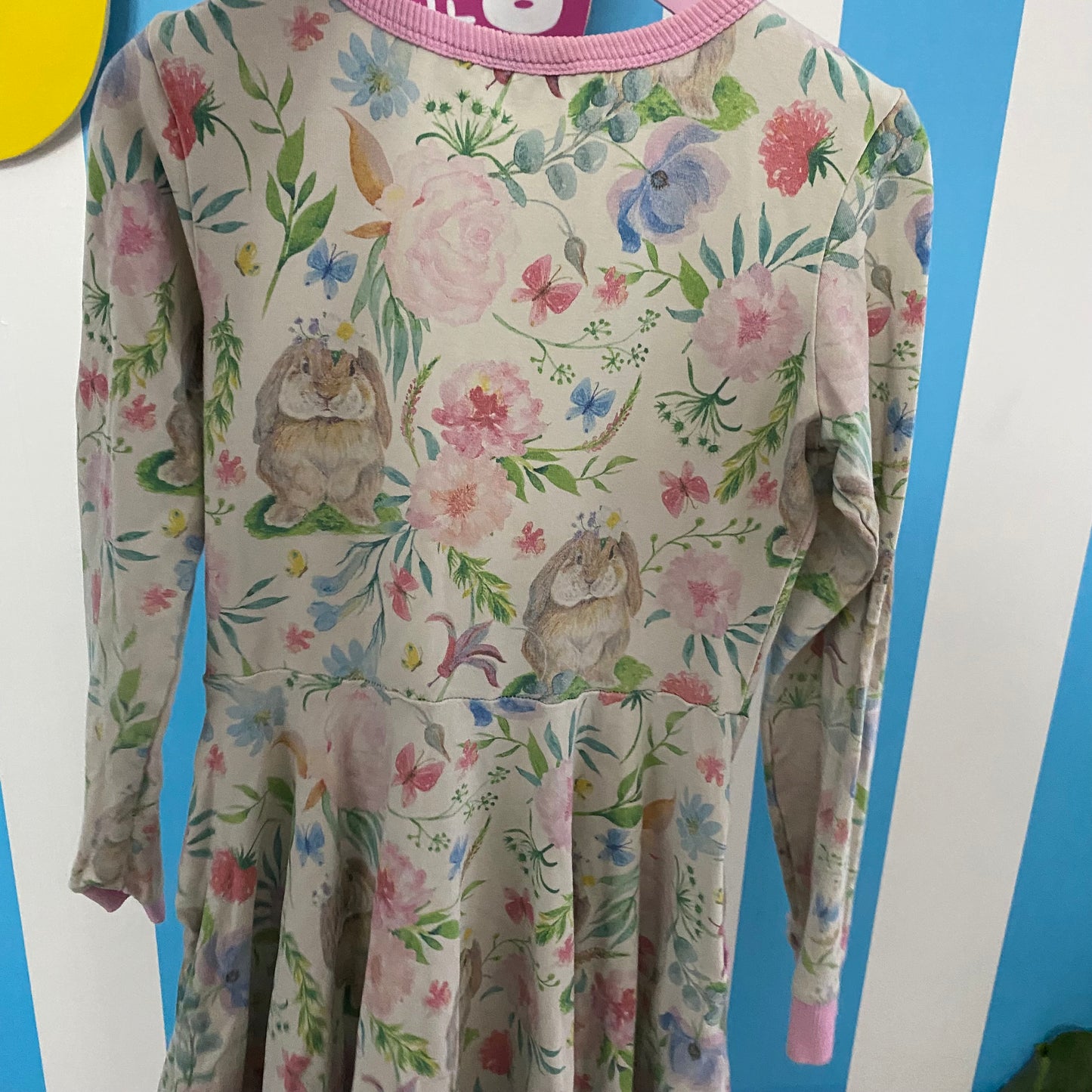 Rock Your Kid Bunny Dress - Size 7 (FLAW)