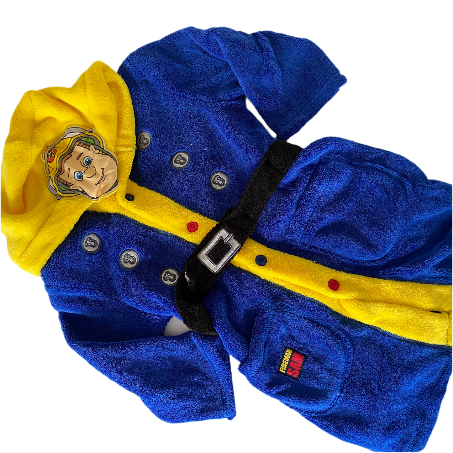 Fireman Sam Dressing Gown - Size 2-3Y