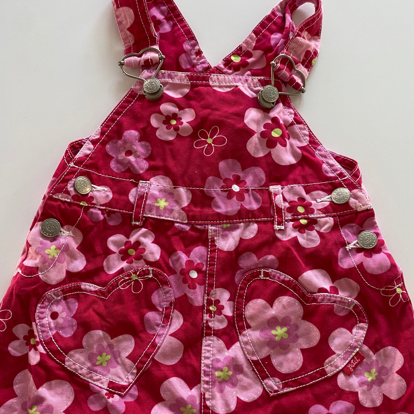 Y2K Pumpkin Patch Pinafore Dress - Size 1