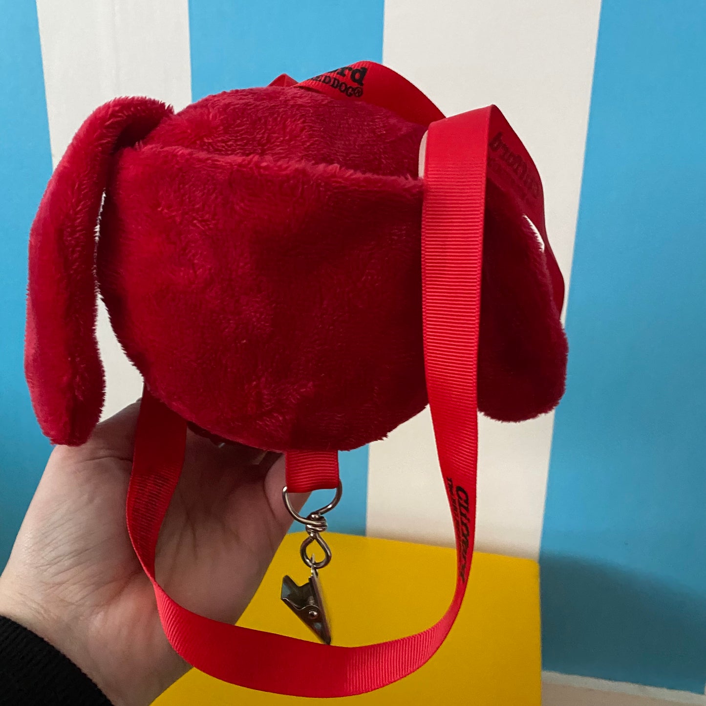 Clifford Plush Lanyard