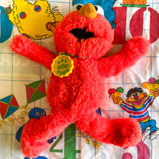 Sesame Street Interactive ABC Elmo Plush