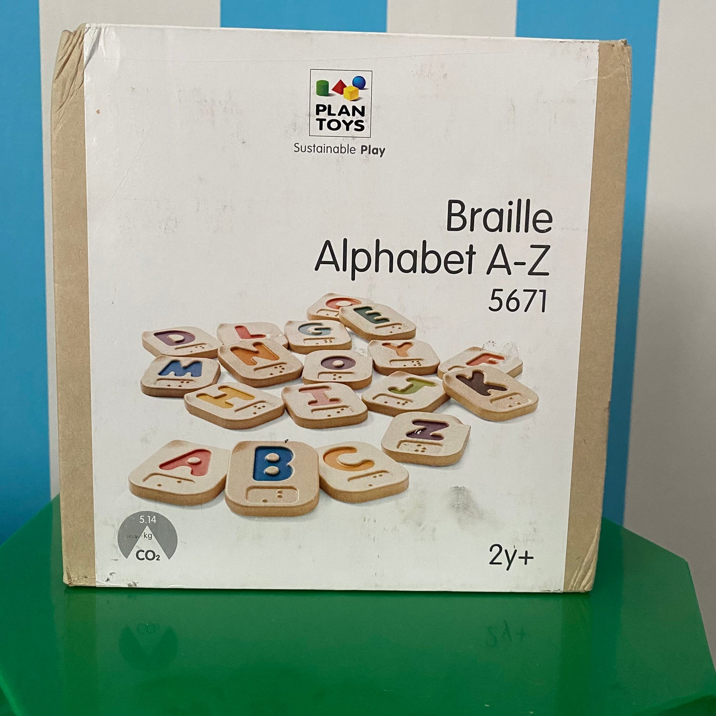 Plantoys Braille Alphabet A-Z