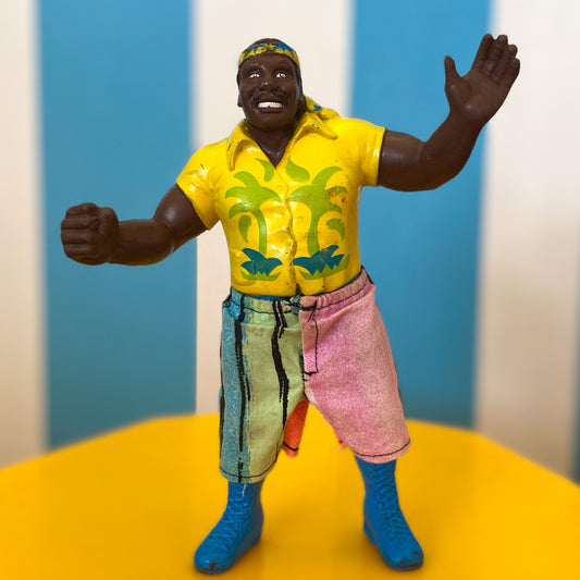 Vintage 1980s WWE SD Jones Figure