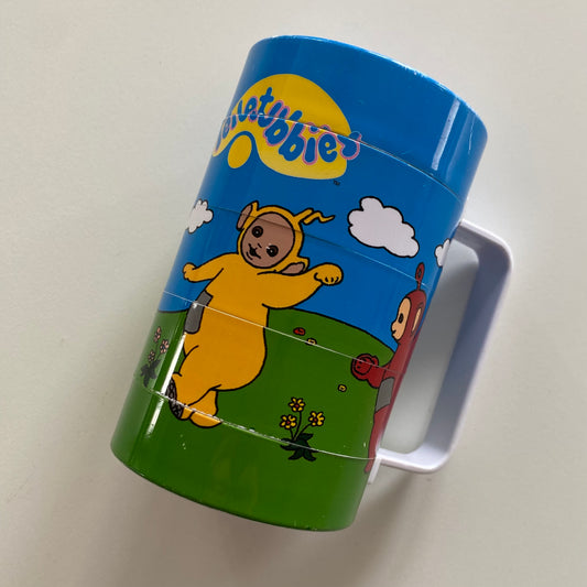 Vintage Teletubbies Puzzle Cup