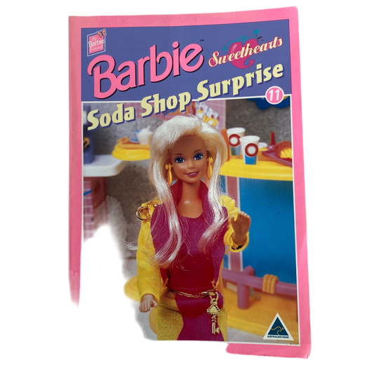 Vintage Barbie Soda Shop Surprise Chapter Book