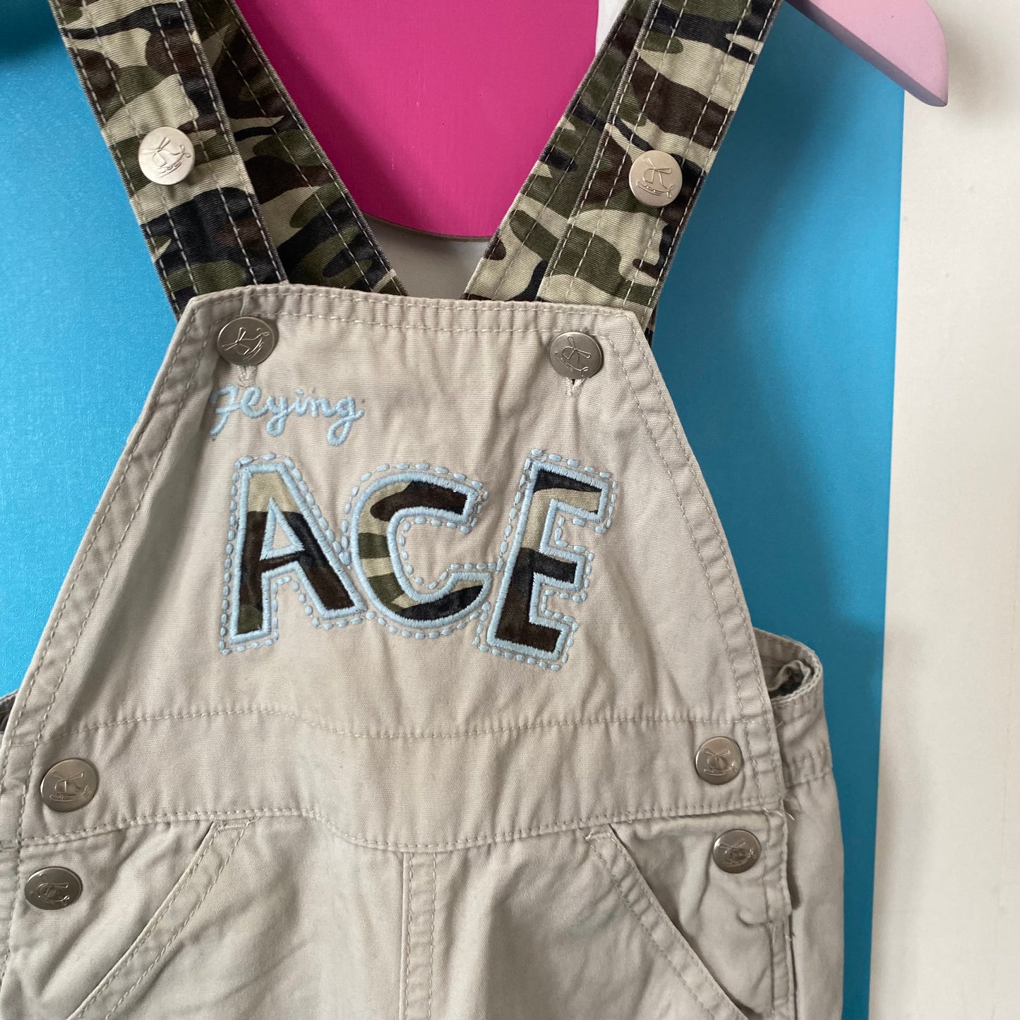 Vintage Teeny Weeny Overalls - Size 1