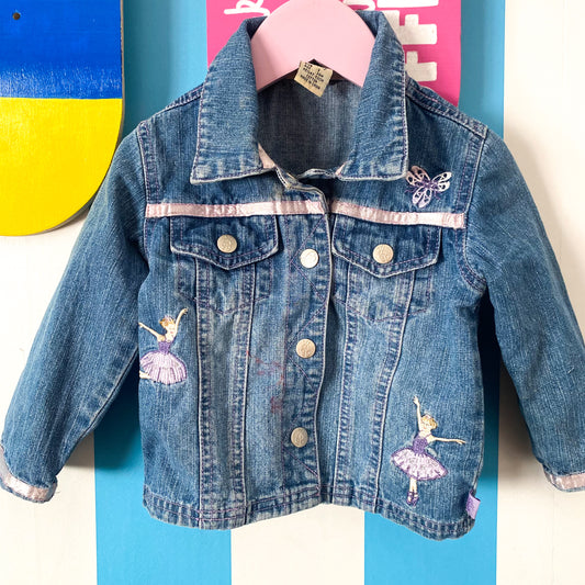 Vintage Teeny Weeny Denim Jacket - Size 1
