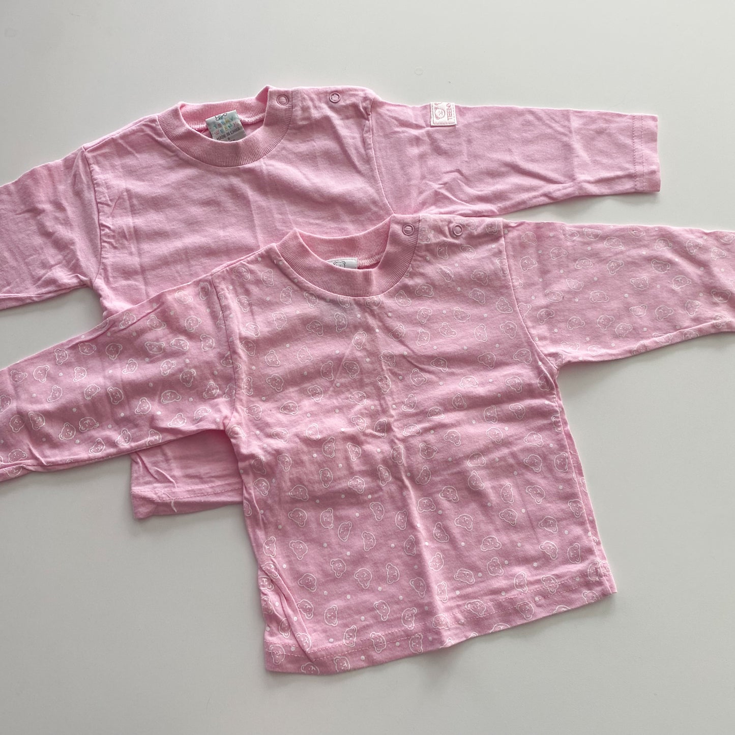 Vintage Teeny Weeny Long Sleeve Top Bundle - Size 12M