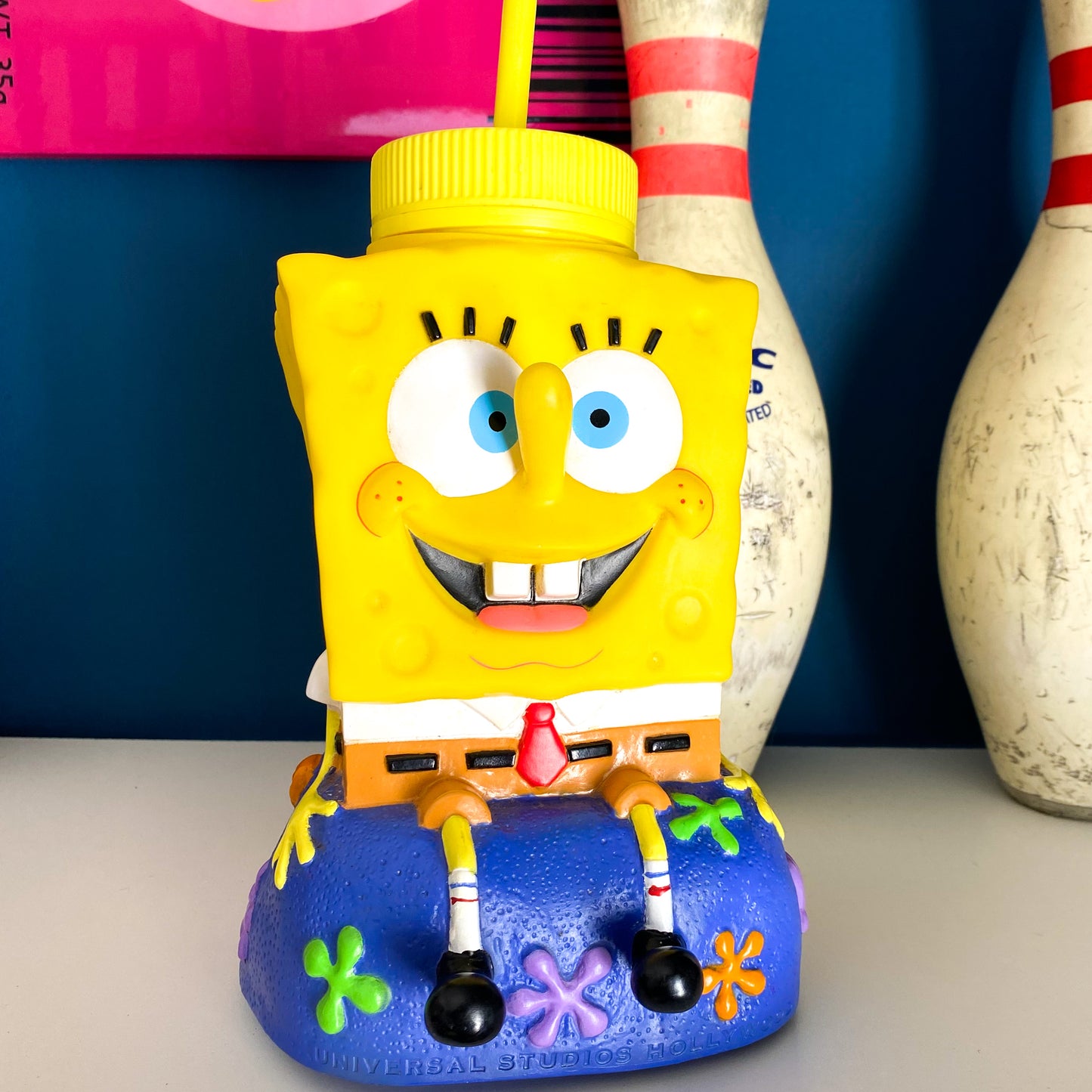 SpongeBob Square Pants Universal Studios 2002 Drinking Cup