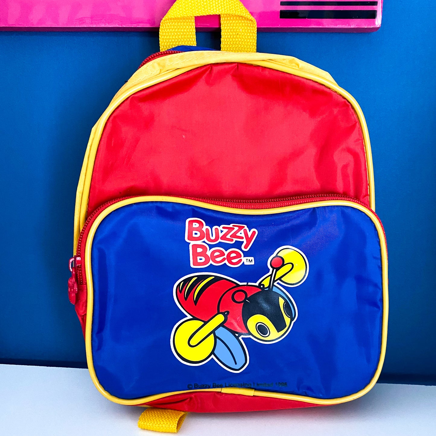 Vintage 1996 Buzzy Bee Mini Backpack