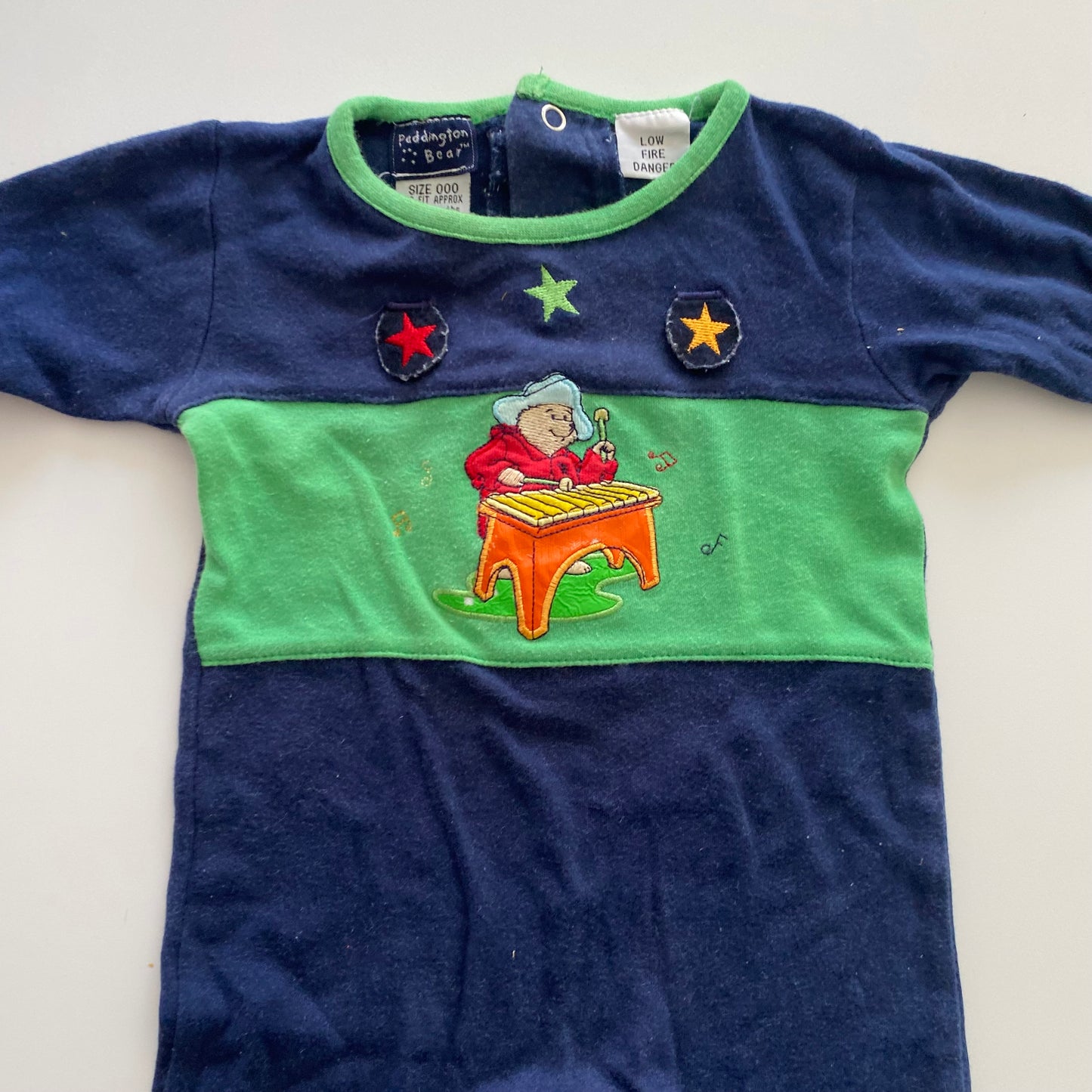 Vintage Paddington Bear Suit - Size 3M