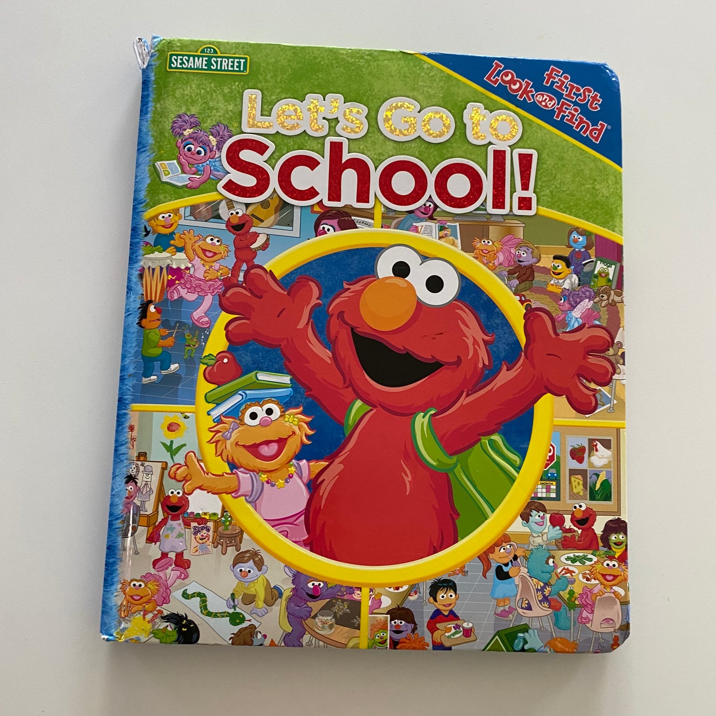 Sesame Street Elmo Look & Find Book