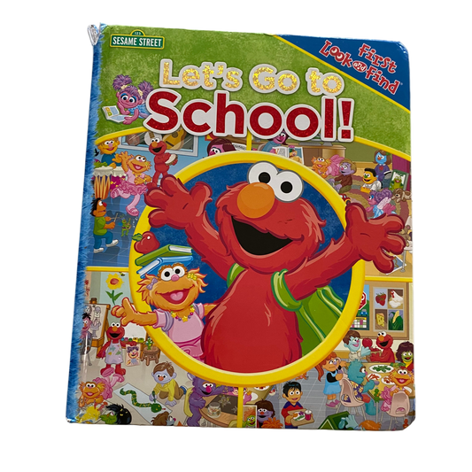 Sesame Street Elmo Look & Find Book