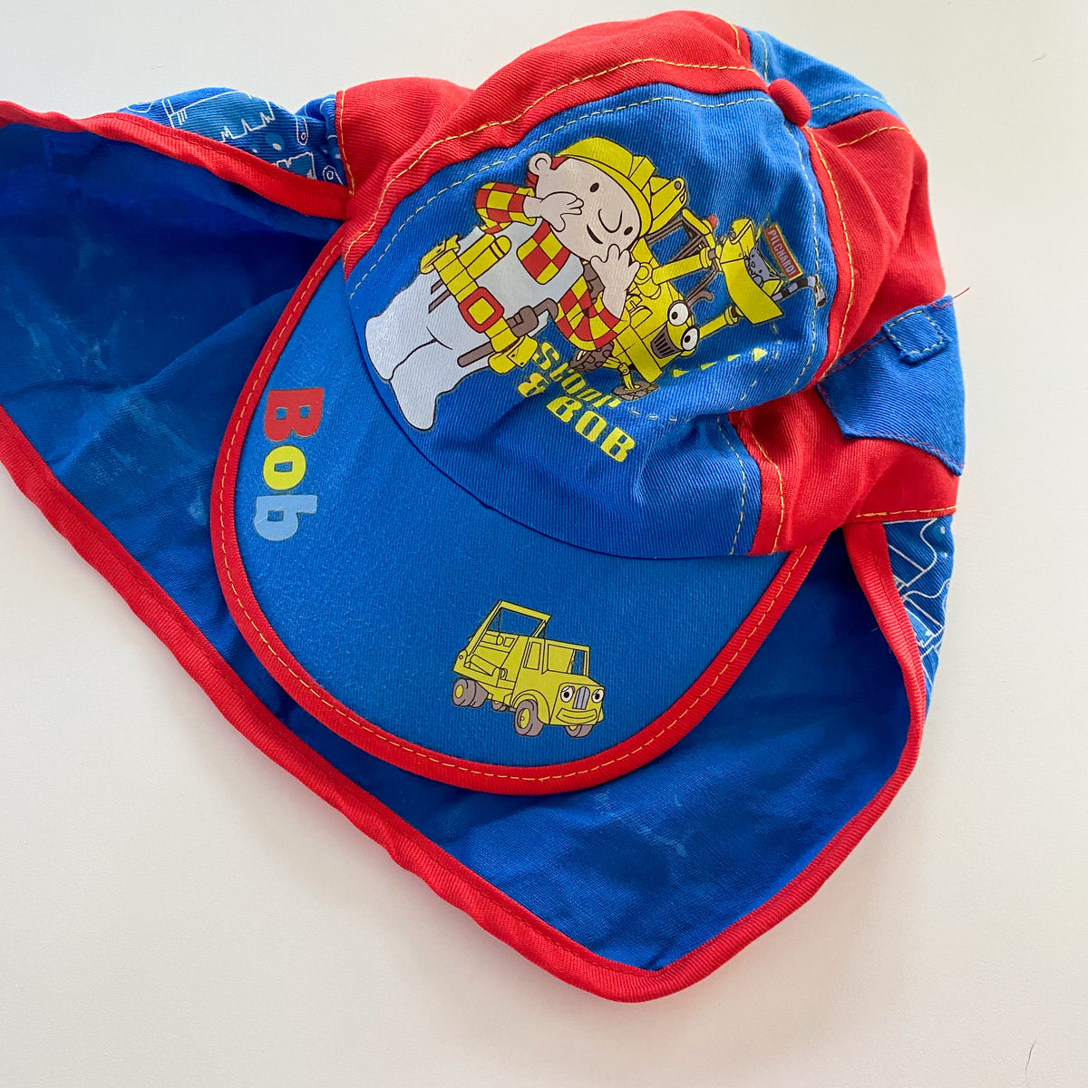 Vintage Bob The Builder Hat - Size Child