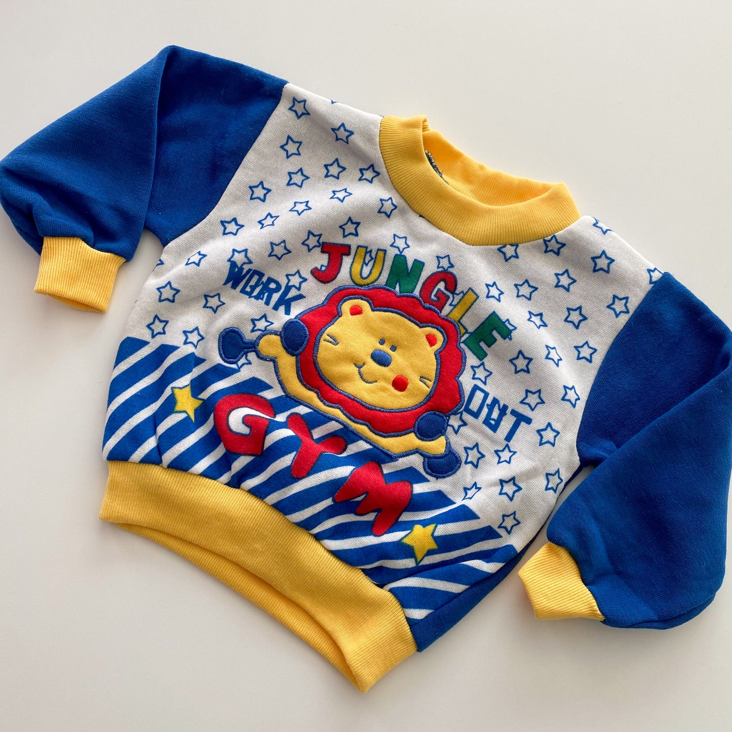 Vintage TAJ Fashion Jungle Gym Jumper - Size 24M