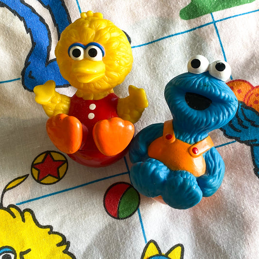 Sesame Street Vintage Rolly Toys