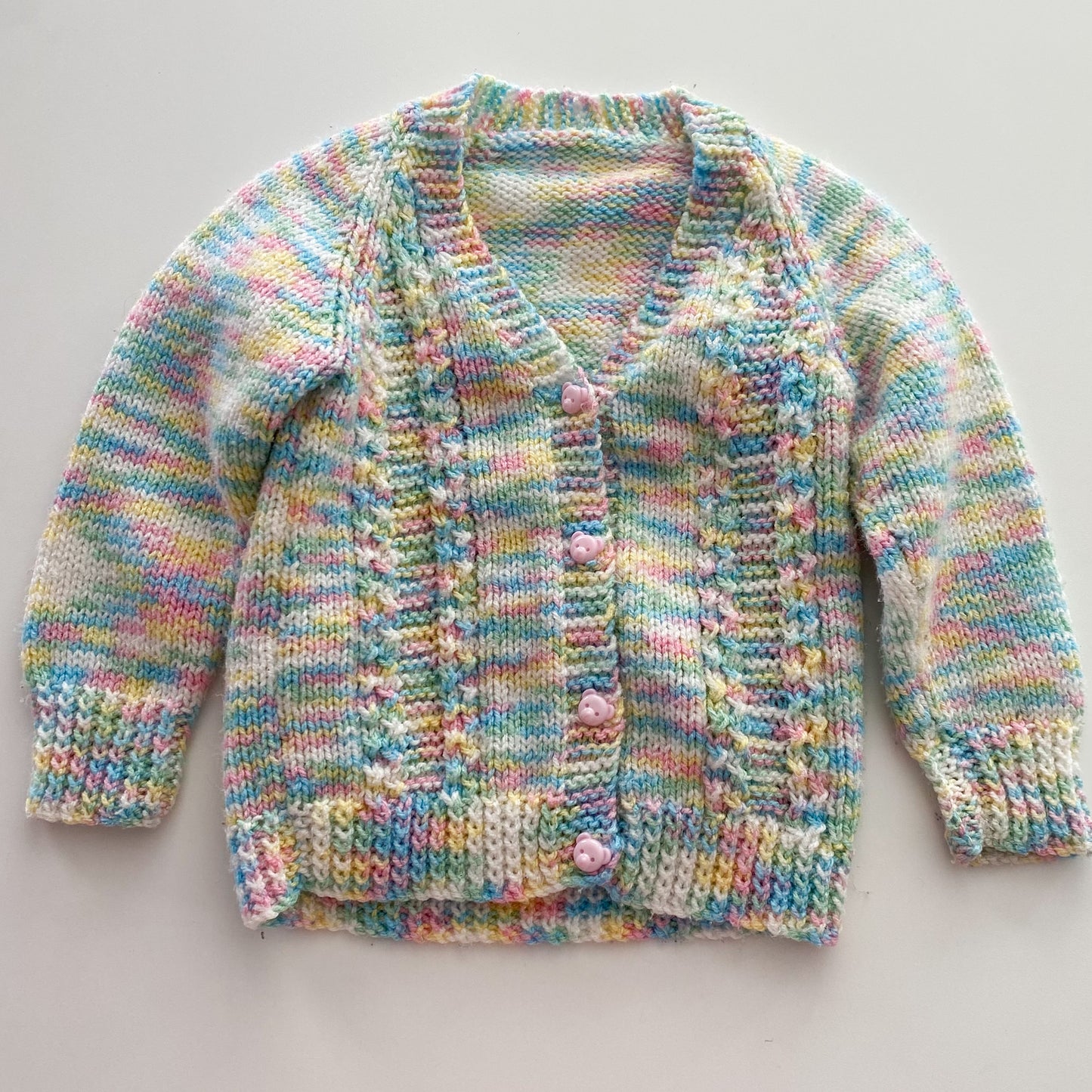Handmade Knit Cardigan - Size 1