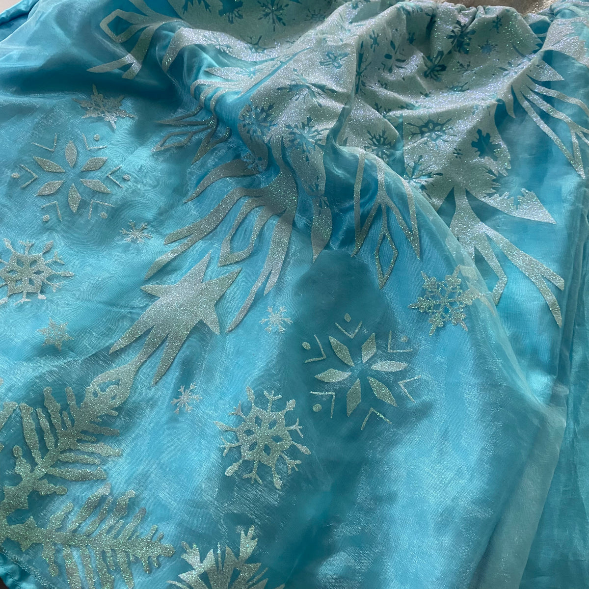 Disney Frozen Elsa Costume - Size 5-8Y