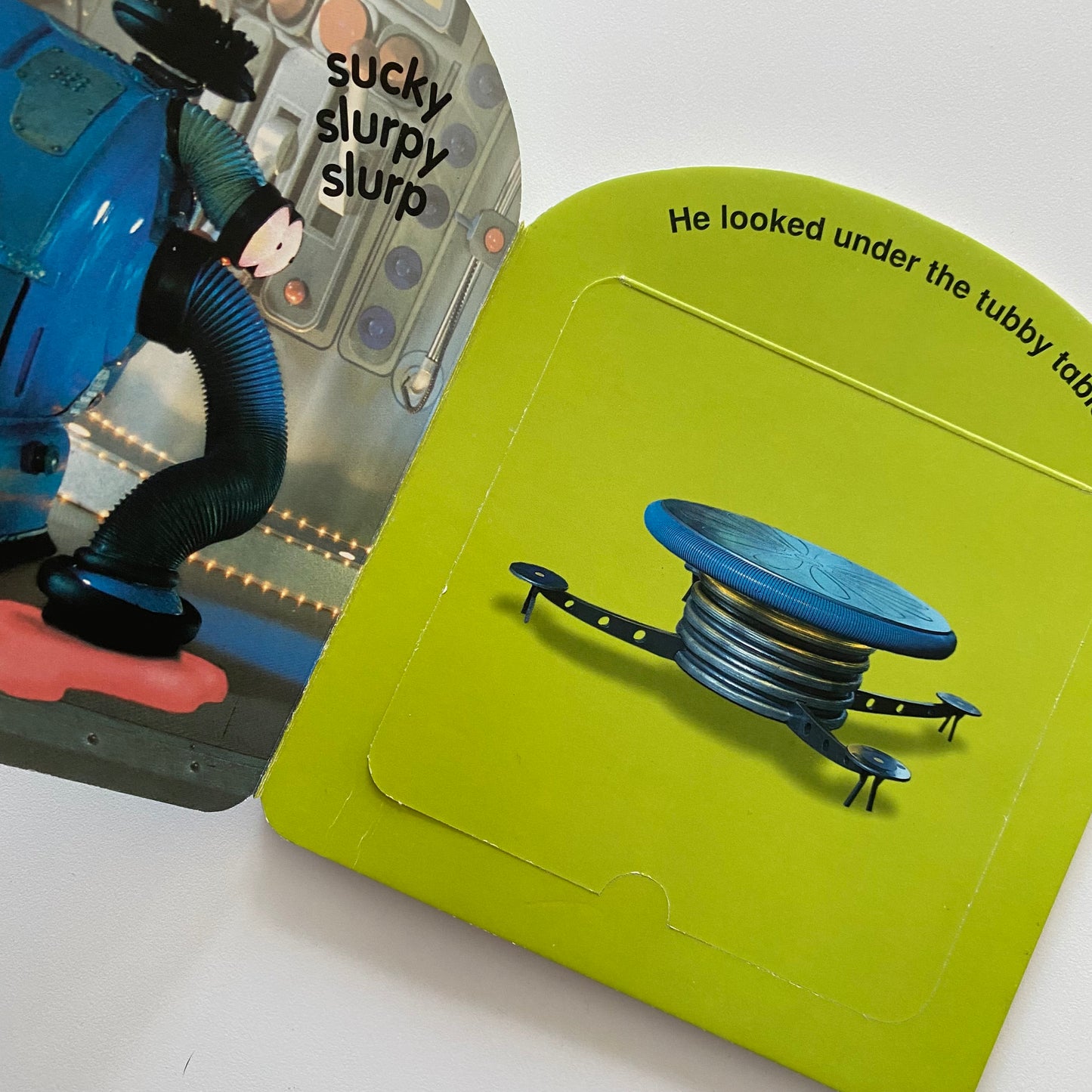 Vintage Teletubbies Lift The Flap Pop Up Book