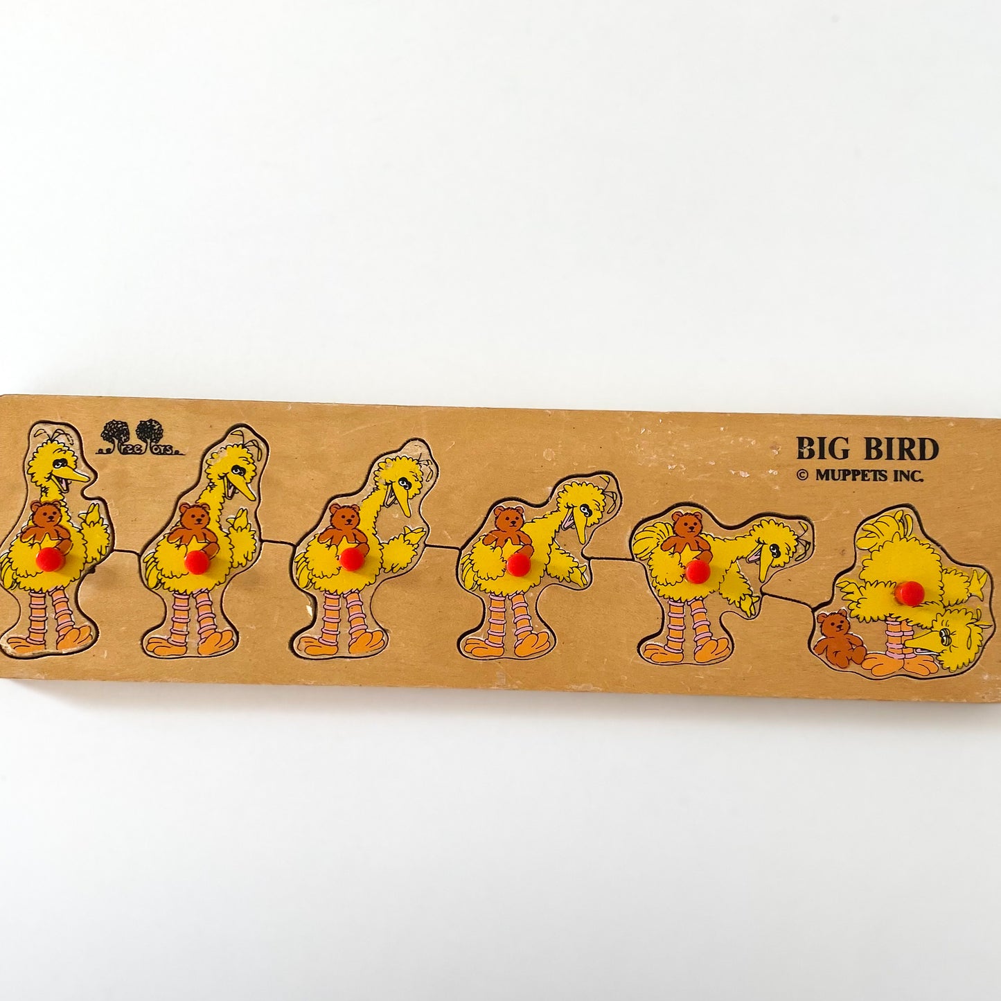 Sesame Street Big Bird Wooden Puzzle