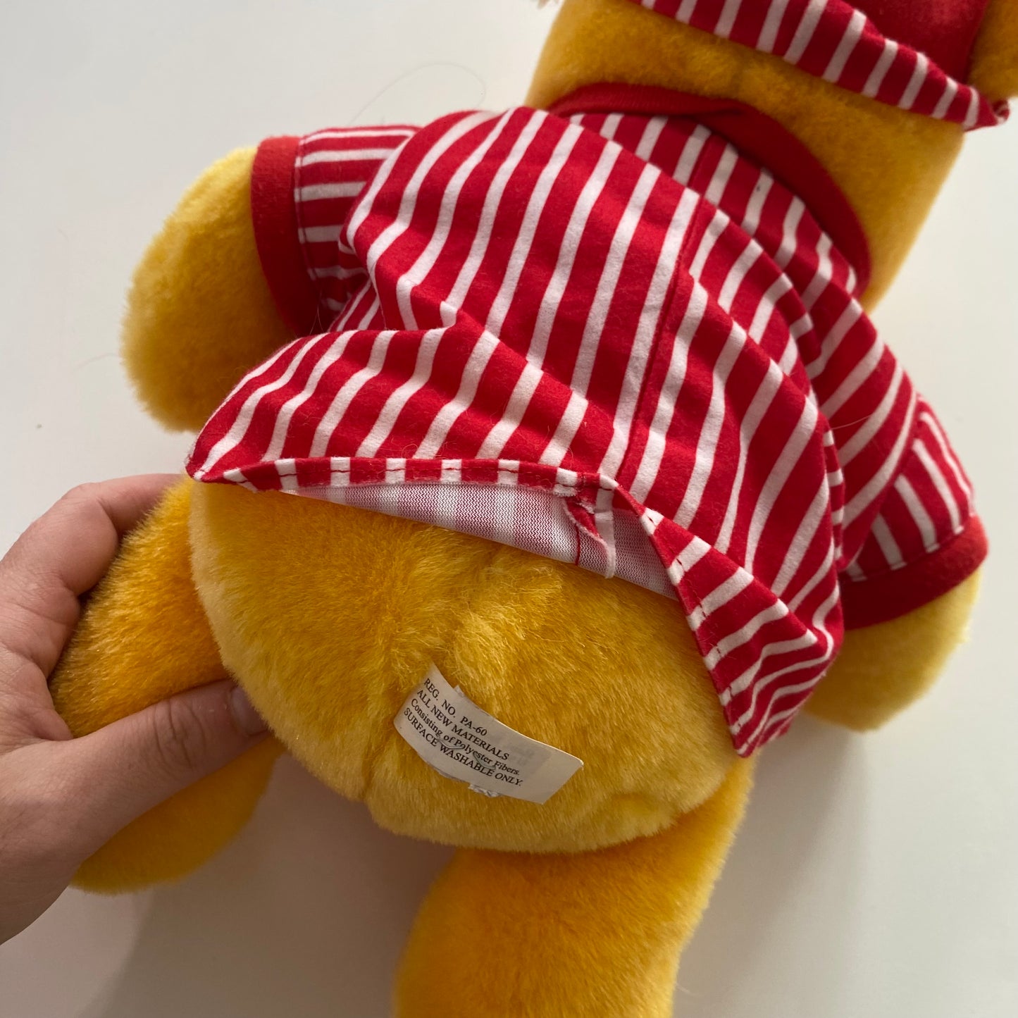 Vintage Disney Winnie The Pooh Bedtime Plush