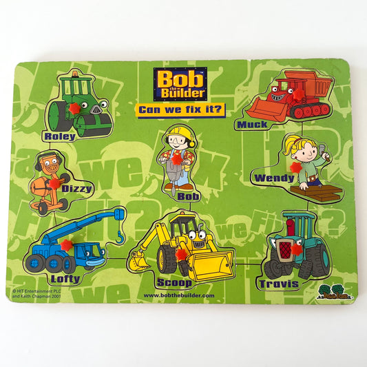 Bob The Builder Wooden Puzzle