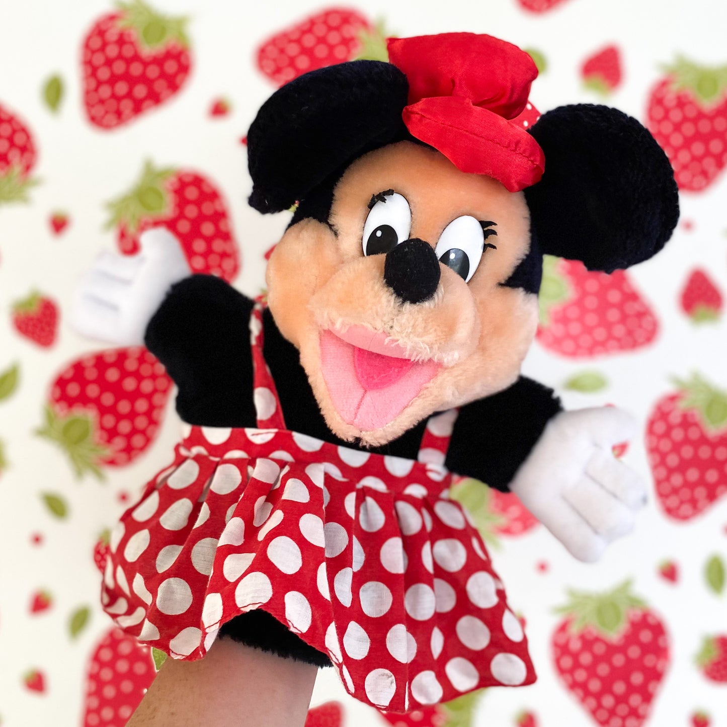 Vintage Minnie Mouse Hand Puppet