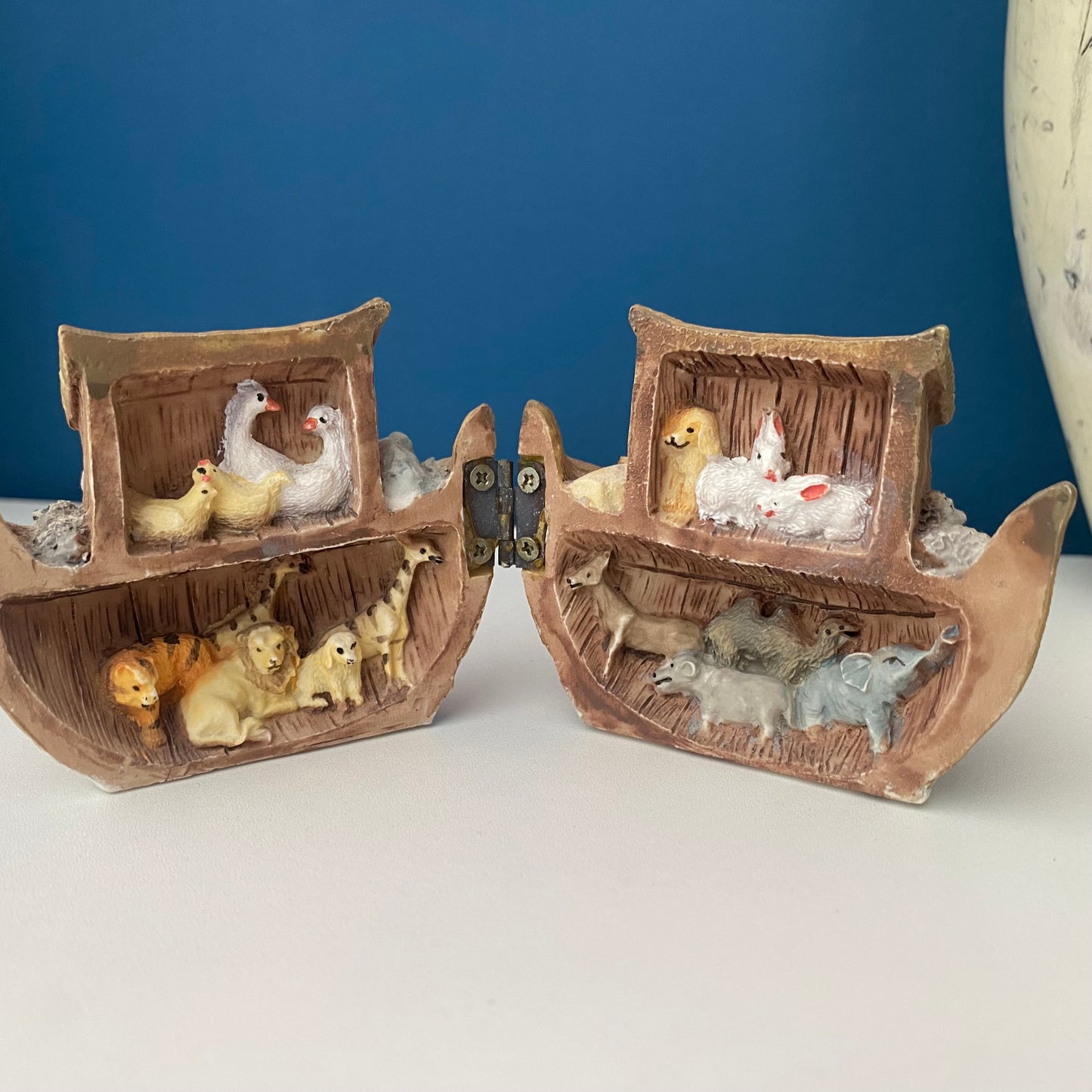 Noah’s Ark Hinged Trinket Box