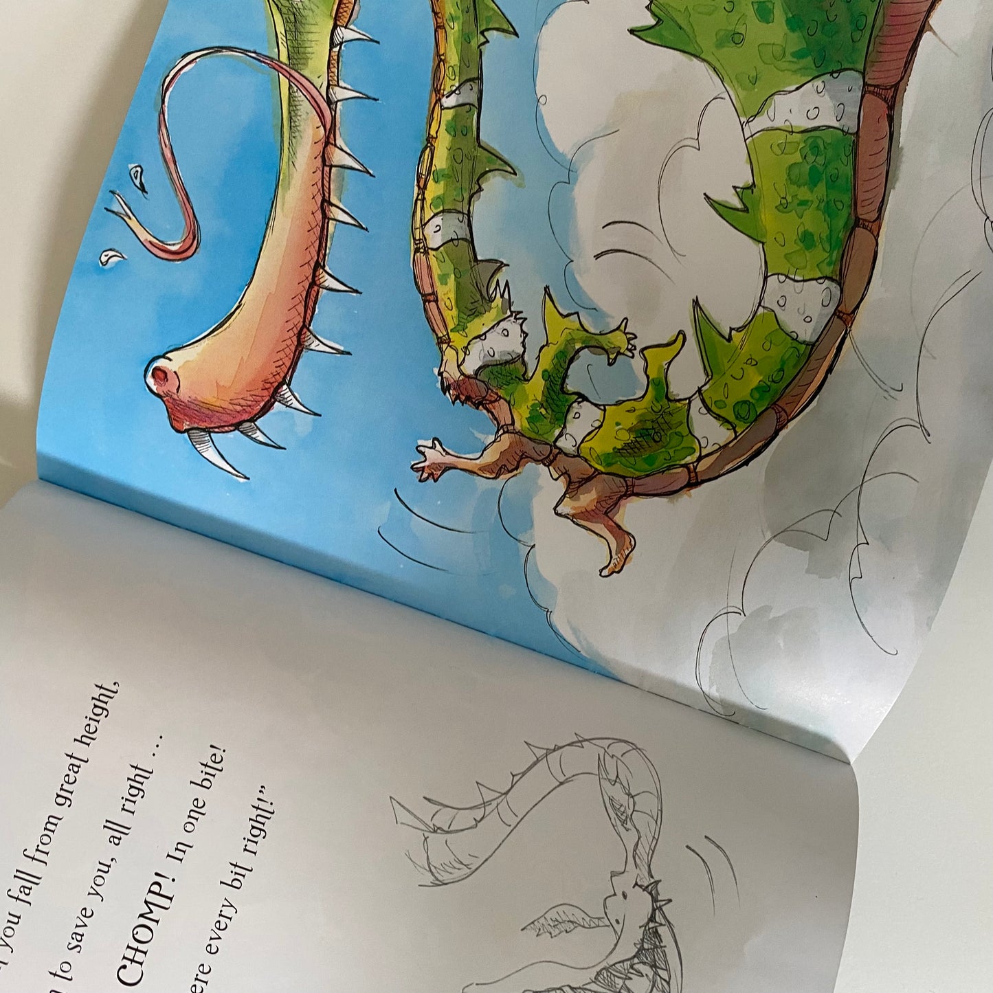 Book -Tom & The Dragon