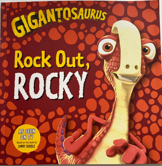 Gigantosaurus Rock Out, Rocky Book