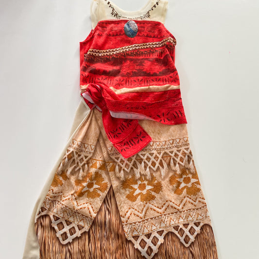 Disney Moana Costume - Size 4-6Y