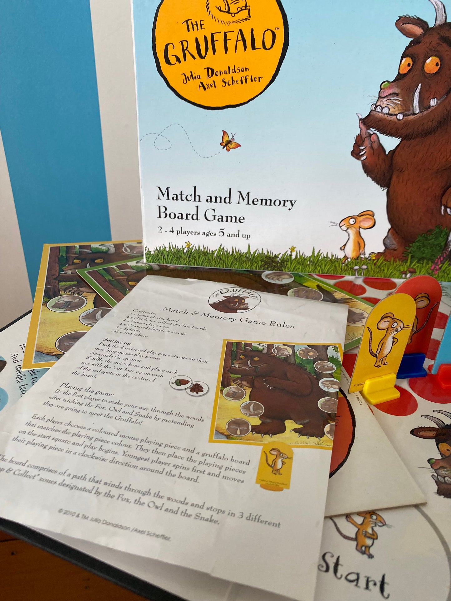 The Gruffalo Match & Memory Board Game