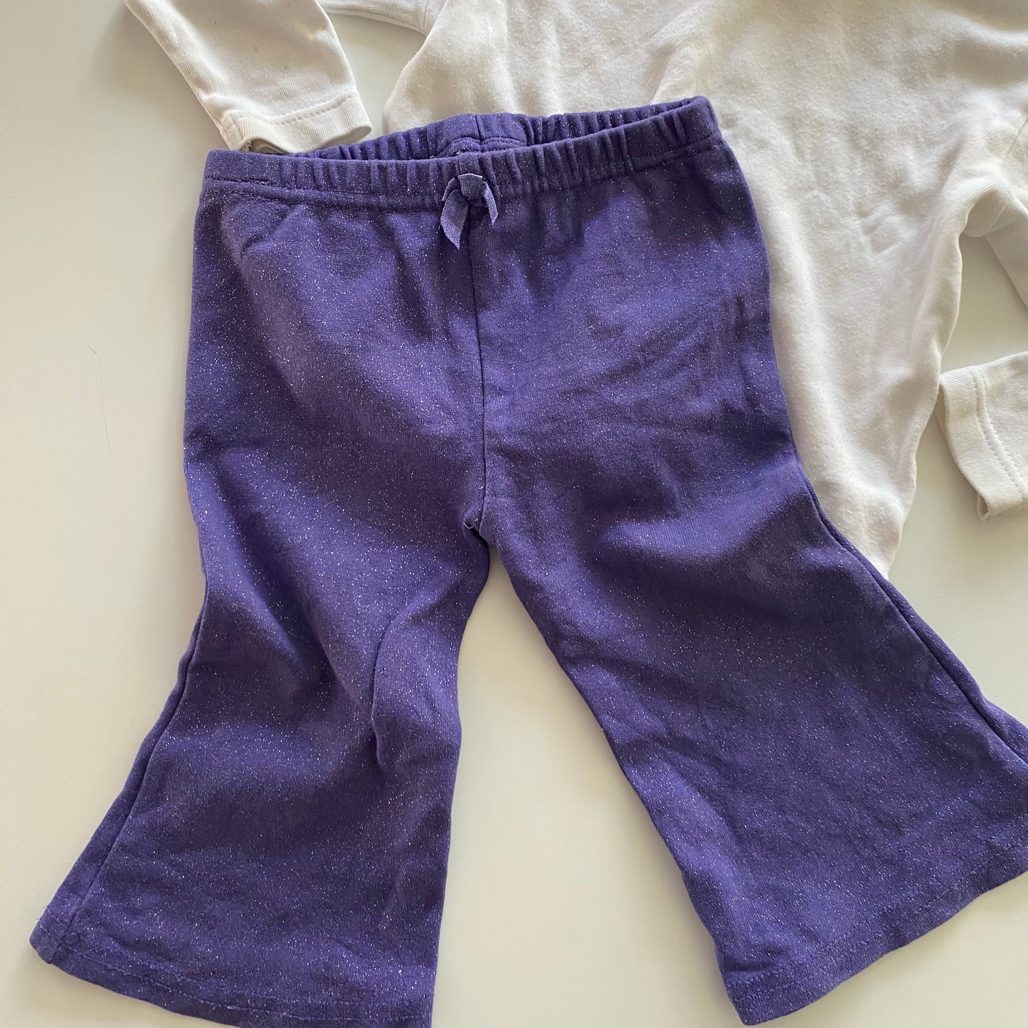 Y2K Skivvy & Flare Pants - Size 1-2Y