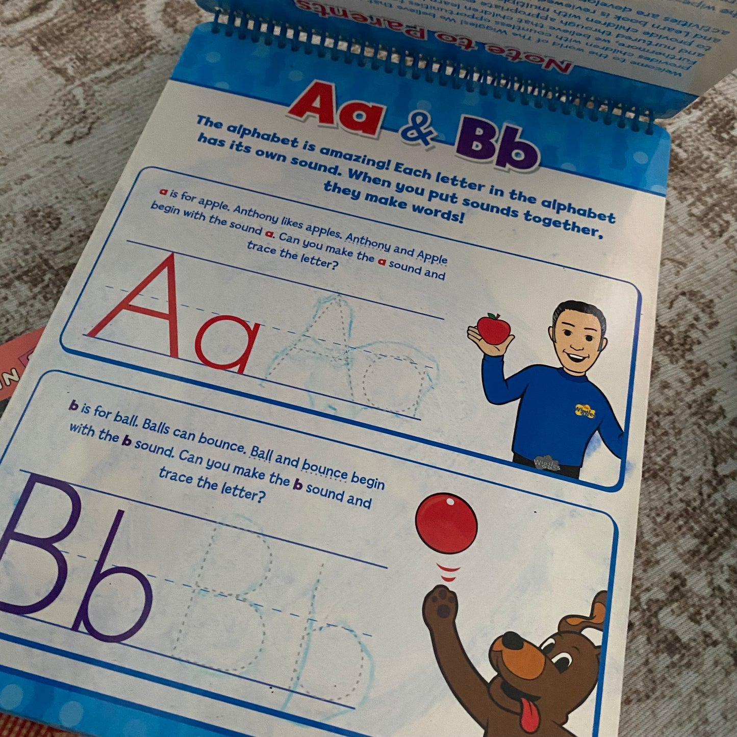 The Wiggles ABC Write & Wipe Book