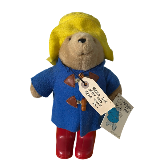Vintage Paddington Bear Plush