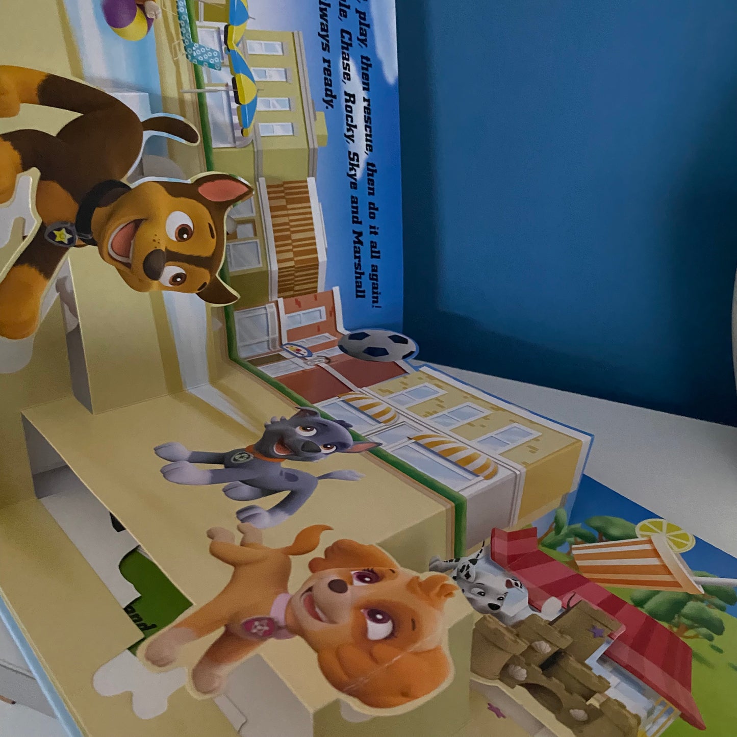 Paw Patrol Ready For Action Pop Up Book