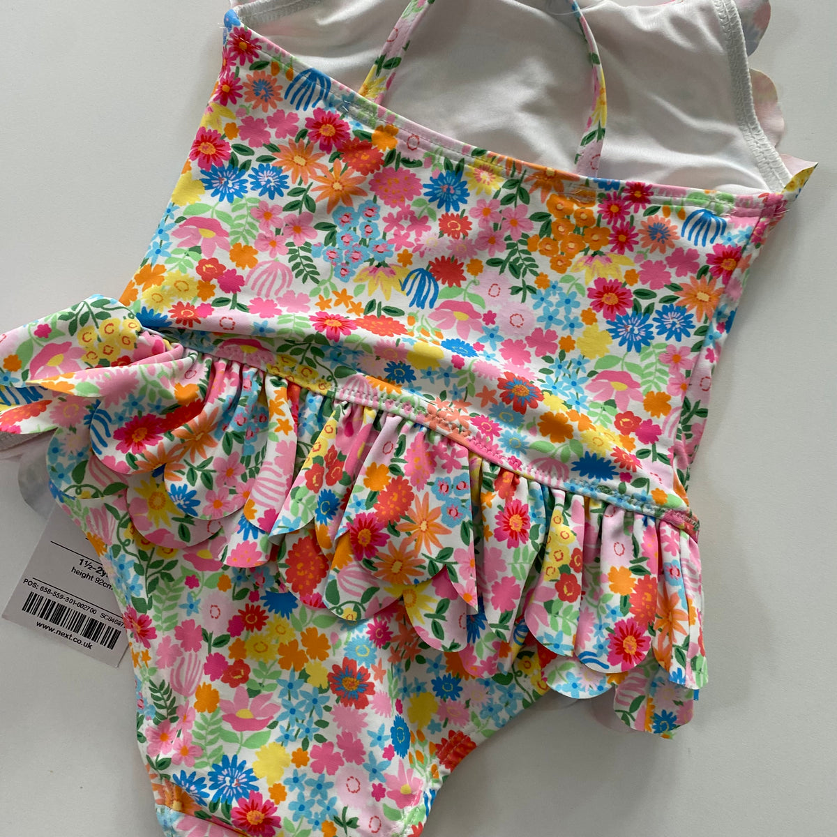 NEXT Floral Swimsuit - Size 1-2Y (NEW)