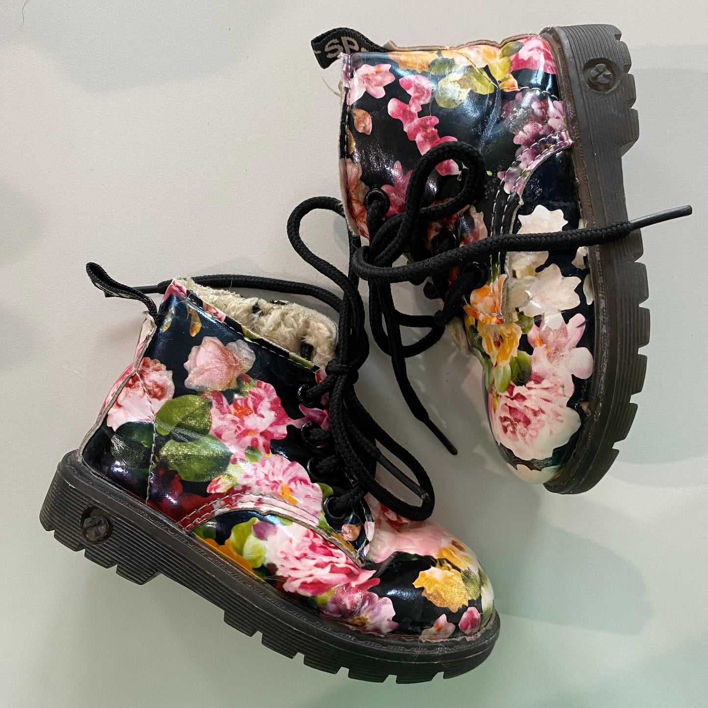 Floral Boots - Size 21EU