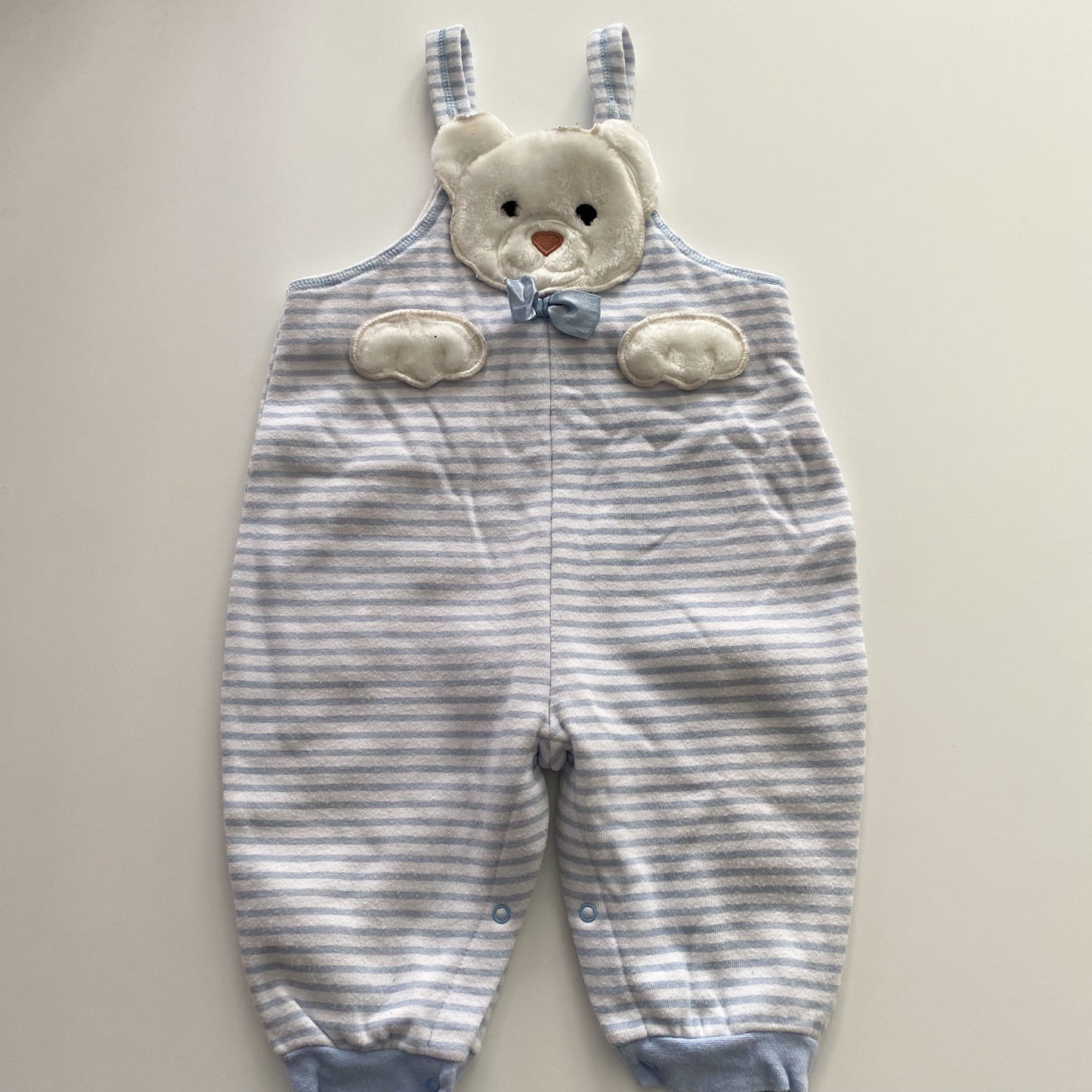 Vintage Teeny Weeny Bear Overalls - Size 12M