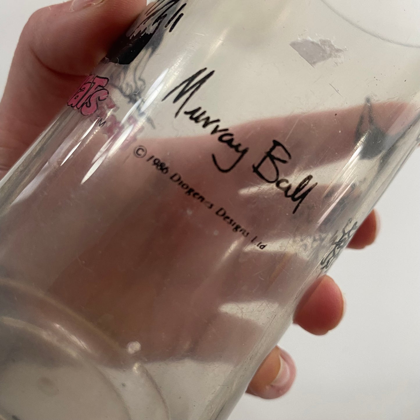 Vintage Footrot Flats Plastic Cups