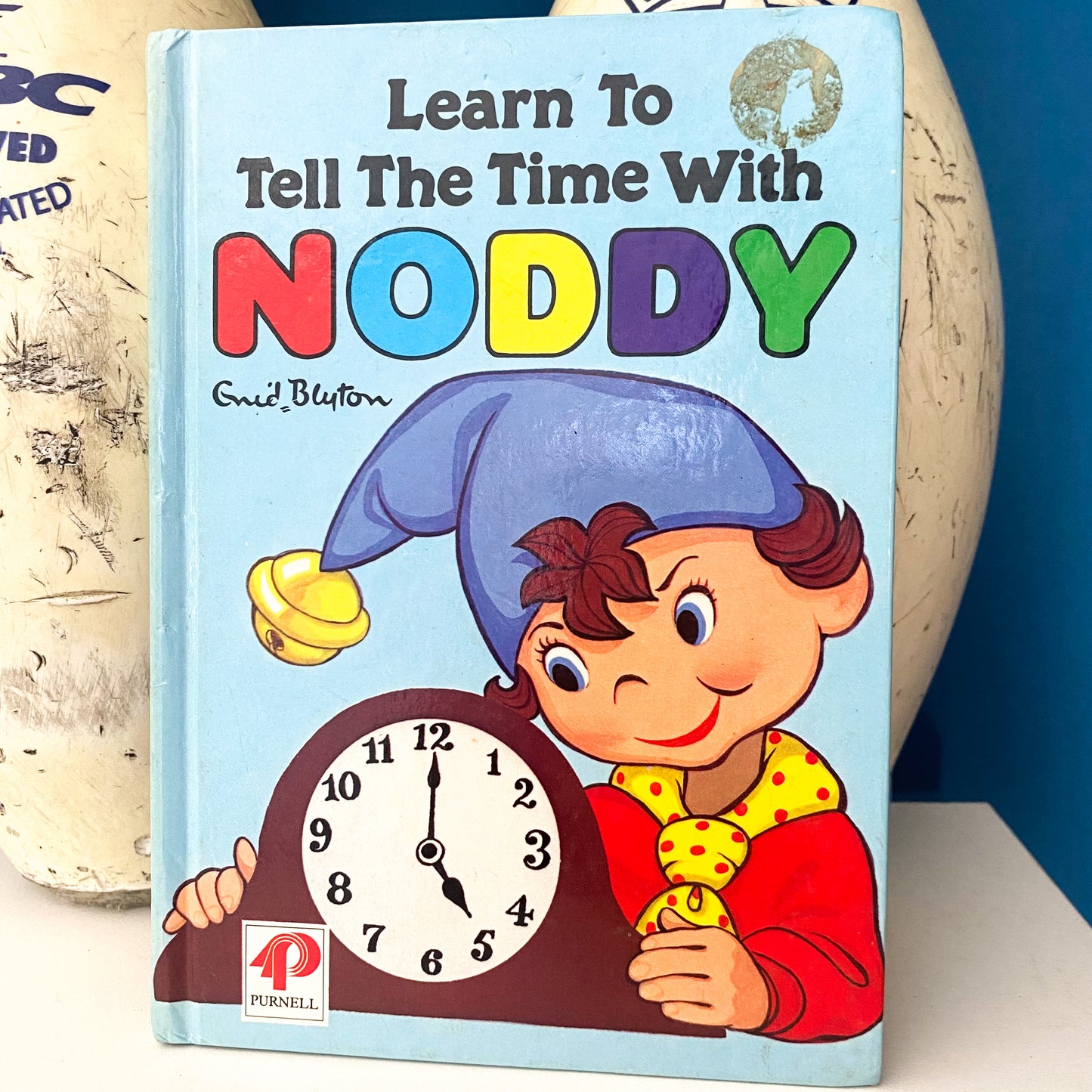 Vintage Learn To Tell The Time With Noddy Book