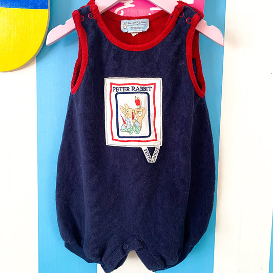 Vintage Peter Rabbit Romper - Size 6M